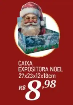 Giassi Supermercados Caixa expositora noel oferta