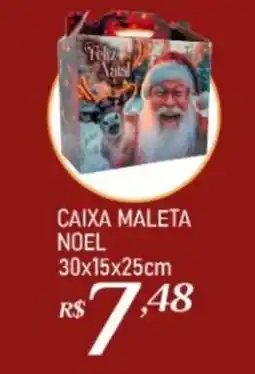 Giassi Supermercados Caixa maleta noel oferta
