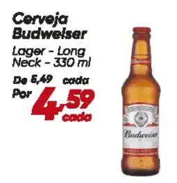 Dia Cerveja Budweiser oferta