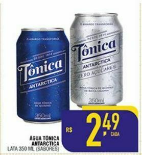Água tônica antarctica 350ml