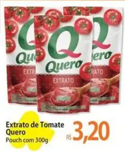 Atacadão Extrato de Tomate Quero Pouch oferta