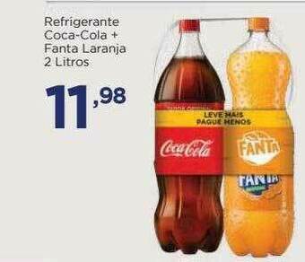 Apoio Mineiro Refrigerante Coca-cola + Fanta Laranja oferta