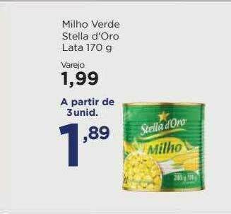 Apoio Mineiro Milho Verde Stella D'oro oferta