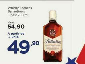 Apoio Mineiro Whisky Escocês Ballantine's Finest oferta