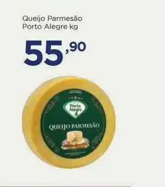 Apoio Mineiro Queijo Parmesão Porto Alegre Kg oferta