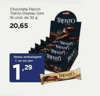 Chocolate Peccin Trento Display Com 16