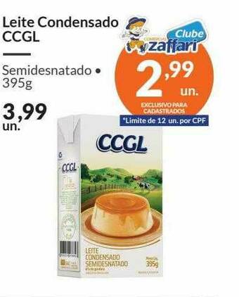 Zaffari Leite Condensado Ccgl oferta