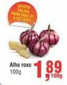 Higa Atacado Alho Roxo oferta