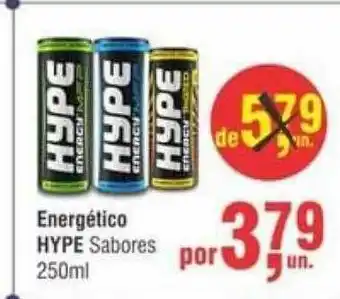 Higa Atacado Energético Hype Sabores oferta
