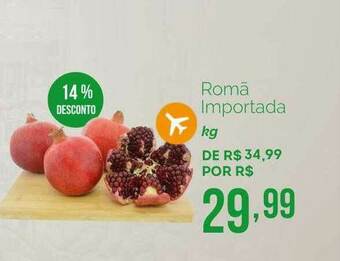 Oba Hortifruti Romã Importada 14% Desconto oferta
