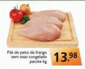 Supermercados ABC Filé De Peito De Frango Sem Osso Congelado oferta