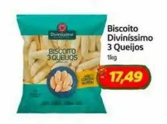 Supermercados Rena Biscoito Divinissimo 3 Queijos oferta