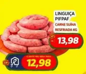Supermercados Rena Linguiça Pif Paf Carne Suina Resfriada Kg oferta