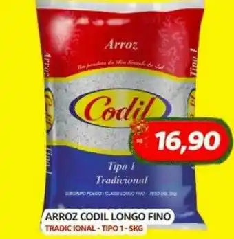 Supermercados Rena Arroz Codil Longo Fino Tradicional Tipo 1 oferta