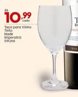 Supper Rissul Taça para Vinho Nadir Imperatriz oferta