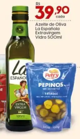 Supper Rissul Azeite de Oliva La Española Extravirgem Vidro oferta