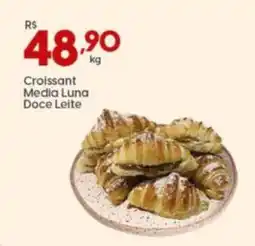 Supper Rissul Croissant Media Luna Doce Leite oferta
