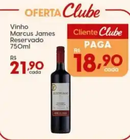 Supper Rissul Vinho Marcus James Reservado oferta