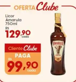 Supper Rissul Licor Amarula oferta