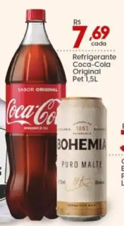 Supper Rissul Refrigerante Coca-Cola Original Pet oferta