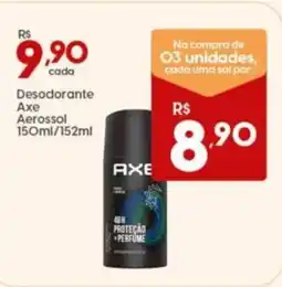 Supper Rissul Desodorante Axe Aerossol oferta