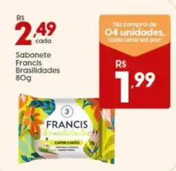 Supper Rissul Sabonete Francis Brasilidades oferta