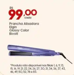Supper Rissul Prancha Alisadora Elgin Glossy Color Bivolt oferta