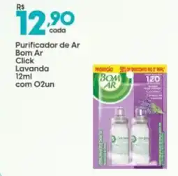 Supper Rissul Purificador de Ar Bom Ar Click Lavanda oferta