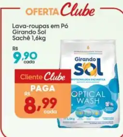 Supper Rissul Lava-roupas em Pó Girando Sol Sachê oferta
