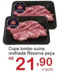 Giga Atacado Copa lombo suína resfriada Reserva peça oferta