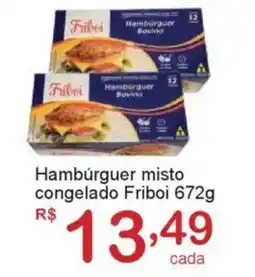 Giga Atacado Hambúrguer misto congelado Friboi oferta
