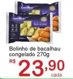 Giga Atacado Bolinho de bacalhau congelado oferta