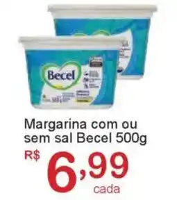 Giga Atacado Margarina com ou sem sal Becel oferta
