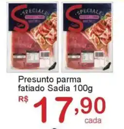 Giga Atacado Presunto parma fatiado Sadia oferta