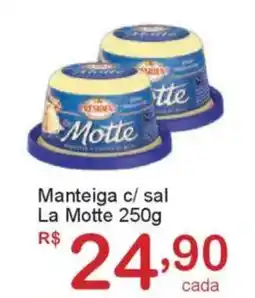 Giga Atacado Manteiga c/ sal La Motte oferta