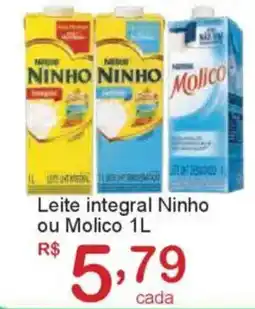 Giga Atacado Leite integral Ninho ou Molico oferta