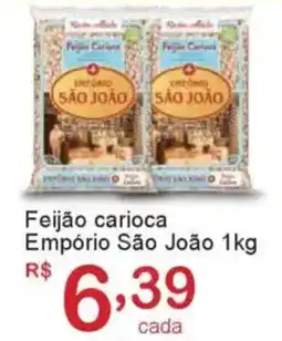 Giga Atacado Feijão carioca Empório São João oferta