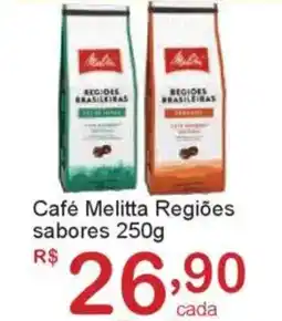 Giga Atacado Café Melitta Regiões sabores oferta
