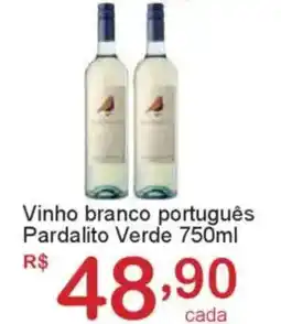Giga Atacado Vinho branco português Pardalito Verde oferta
