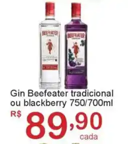 Giga Atacado Gin Beefeater tradicional ou blackberry oferta