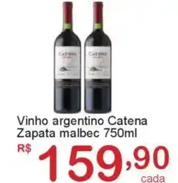 Giga Atacado Vinho argentino Catena Zapata malbec oferta