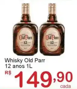 Giga Atacado Whisky Old Parr 12 anos oferta