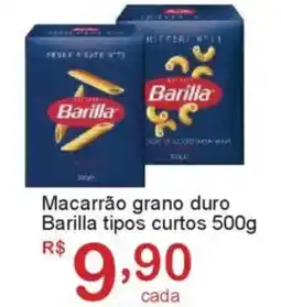 Giga Atacado Macarrão grano duro Barilla tipos curtos oferta