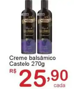Giga Atacado Creme balsâmico Castelo oferta
