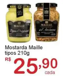 Giga Atacado Mostarda Maille tipos oferta