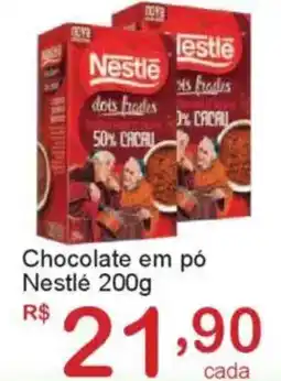 Giga Atacado Chocolate em pó Nestlé oferta