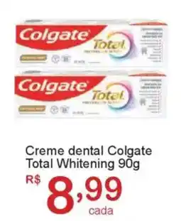 Giga Atacado Creme dental Colgate Total Whitening oferta