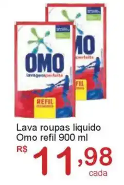 Giga Atacado Lava roupas liquido Omo refil oferta