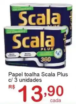 Giga Atacado Papel toalha Scala Plus oferta
