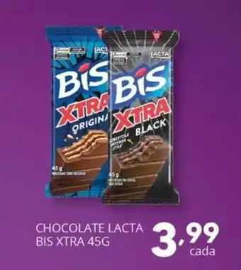 Supermercados Guanabara Chocolate lacta bis xtra oferta
